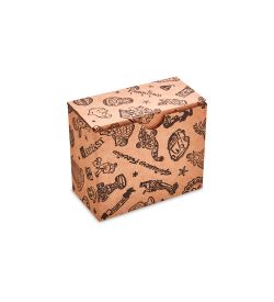 GAEM Art ГКП-06 Коробка с откидной крышкой, со складным дном гофрокартон 130х80х90