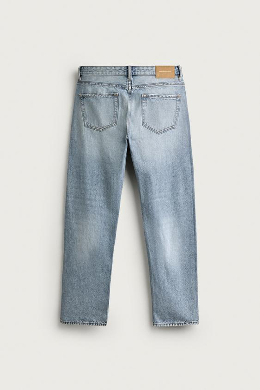 ZARA ДЖИНСЫ REGULAR FIT, СИНИЙ