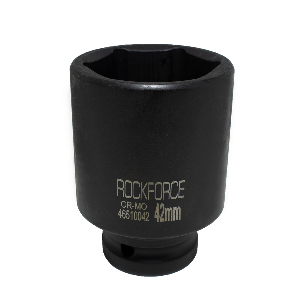 Головка ударная глубокая 42мм 6гр. 3/4'' RockForce##Rock FORCE RF-46510042