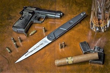 Складной нож Extrema Ratio BF4R SAT - "BF4R" c клинком из стали Böhler N690, рукоять Anticorodal®
