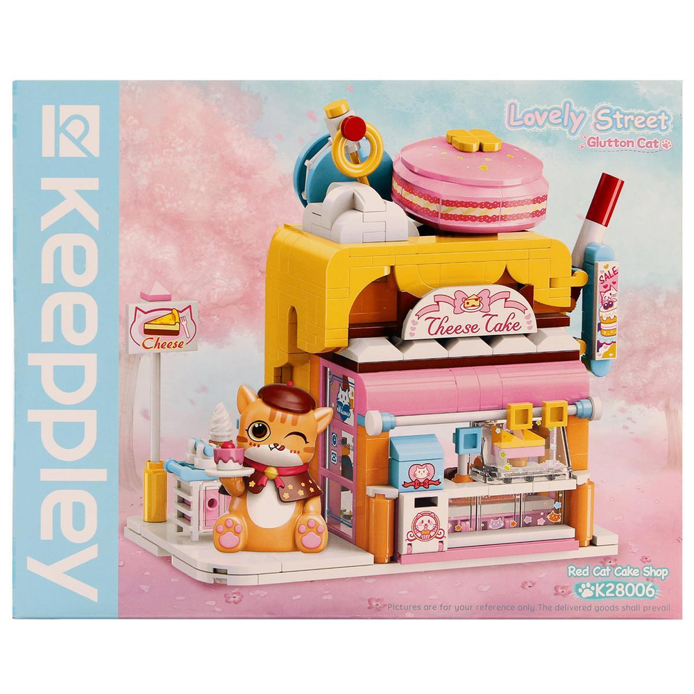 Конструктор блочный Брик для девочек 364дет., коробка K28006