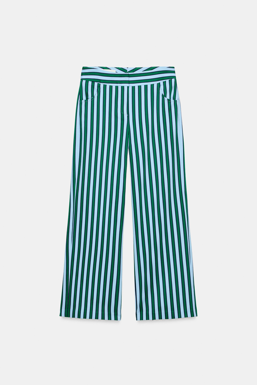БРЮКИ-КЮЛОТЫ В ПОЛОСКУ — ZARA