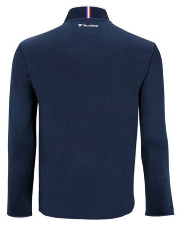 Женская Кофта теннисная Tecnifibre Polar Quarter Zip - небесный