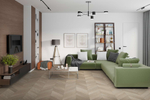 Кварц-винил SPC Damy Floor Chevron SPC 5 мм ПАЛЕ-РОЯЛЬ 1.676 м2