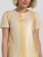 Платье Блеск (золото нью) П16400-9М LT Collection