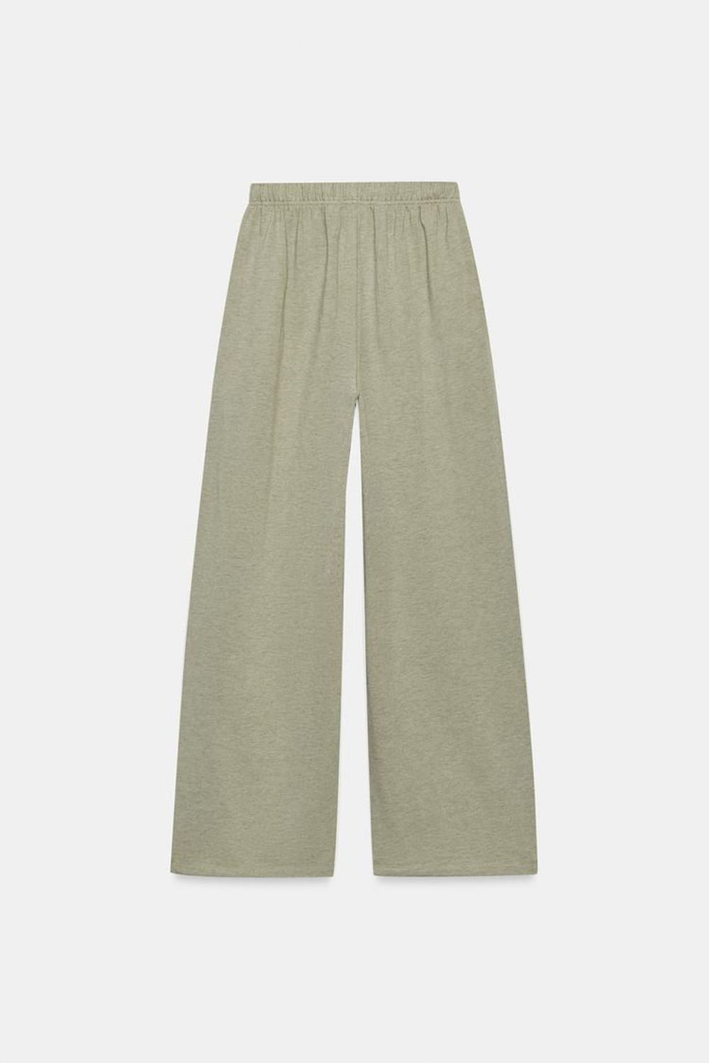 ZARA БРЮКИ-ДЖОГГЕРЫ СВОБОДНОГО КРОЯ, ЗЕЛЕНЫЙ/СЕРЫЙ