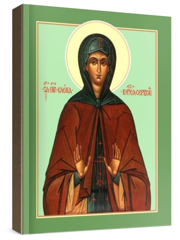 Елена Сербская (рукописная икона)