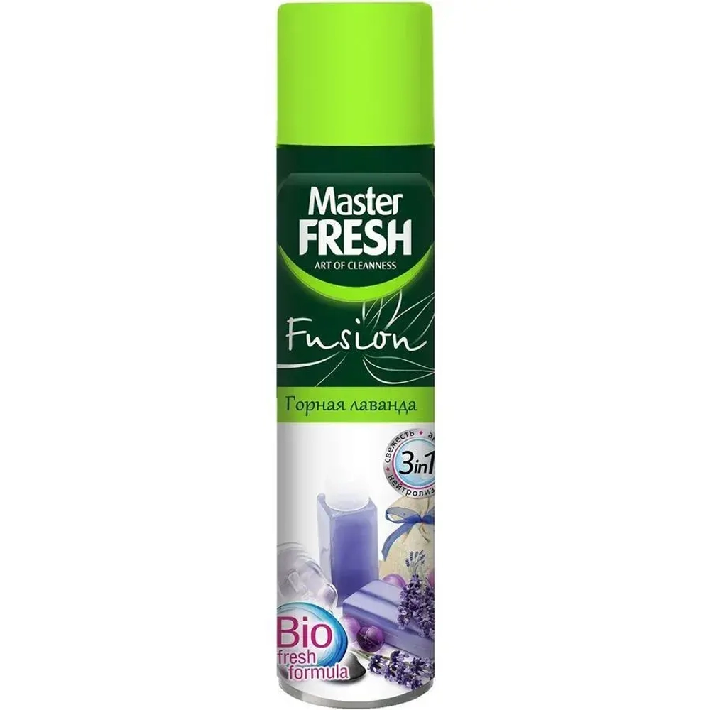 Освежитель воздуха 300мл Master FRESH Горная лаванда