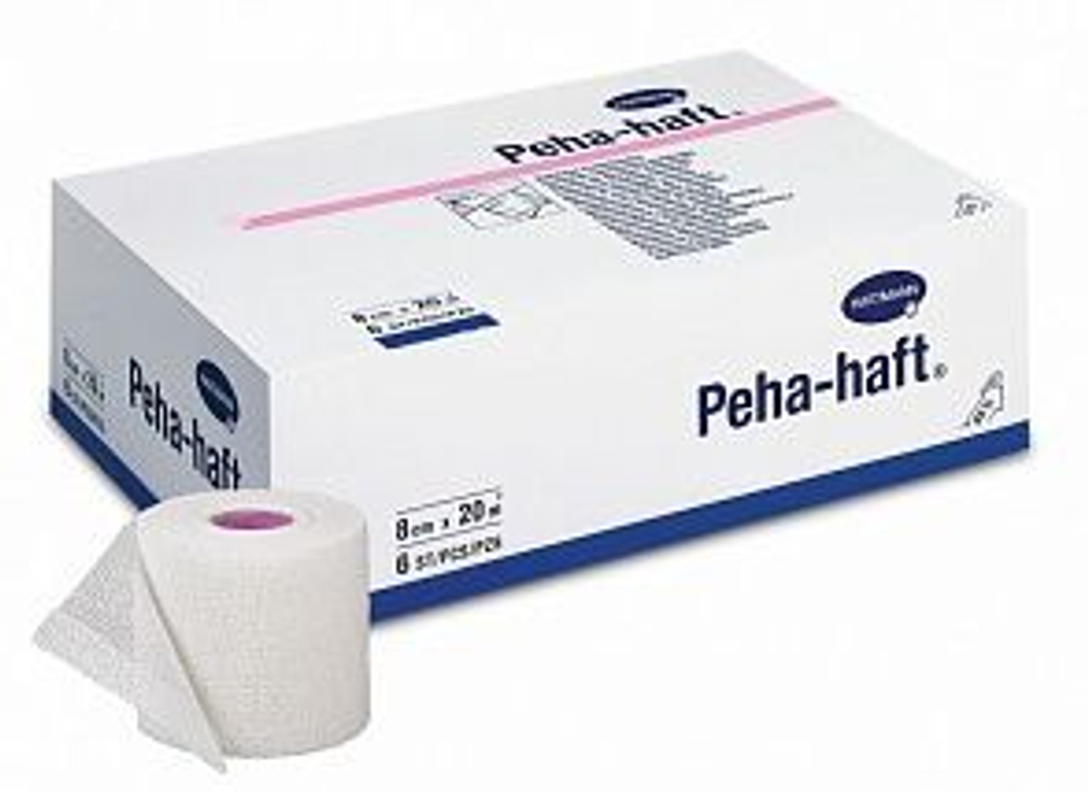 PEHA-HAFT:  самофиксирующийся бинт 20 м х 8 см; 6 шт.