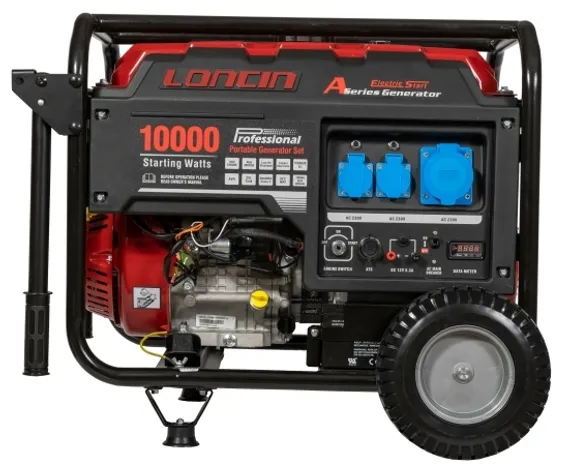 Бензиновый генератор "LONCIN" LC10000D-AS (220 В)