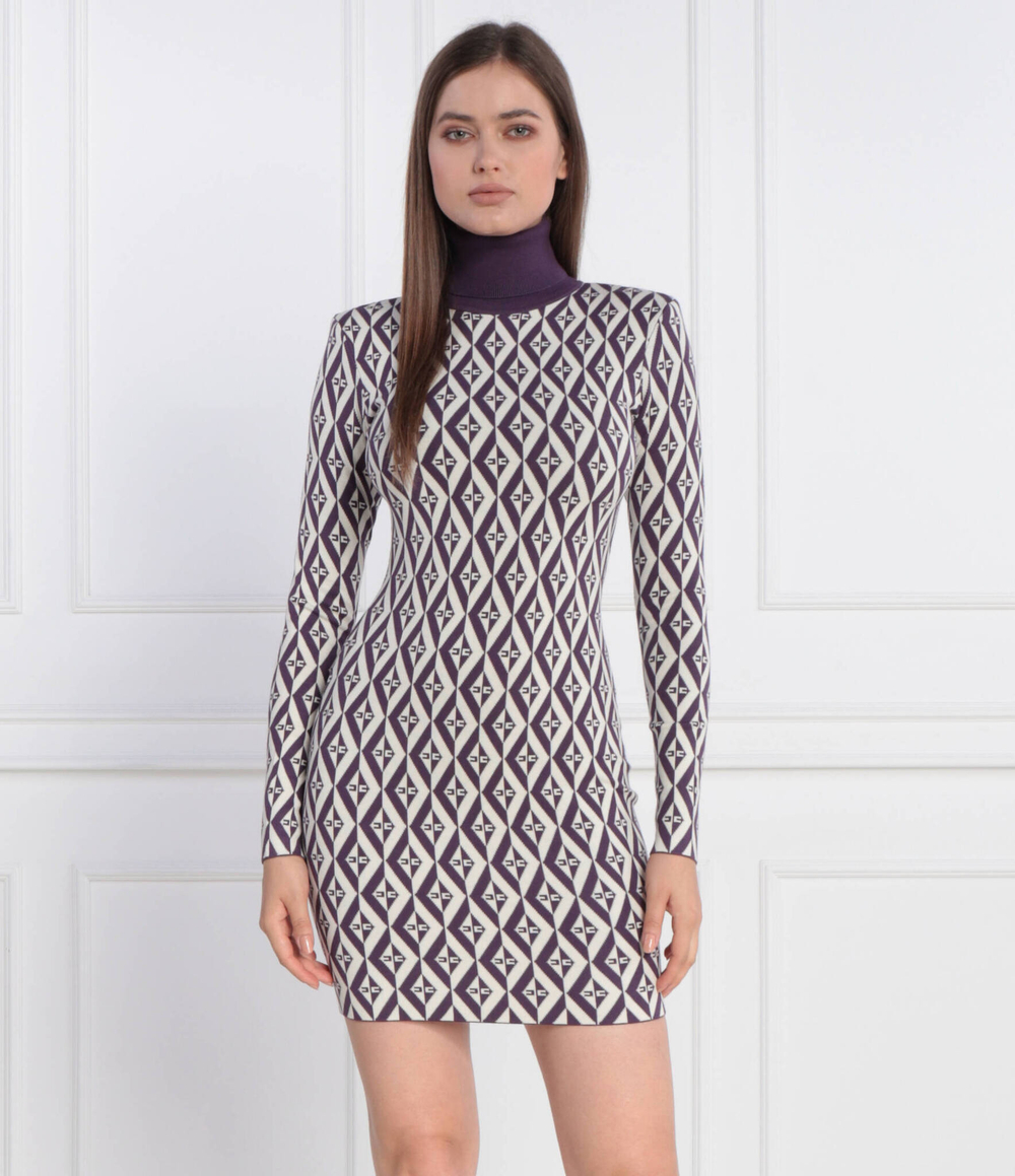 Платье Elisabetta Franchi - фиолетовый(AM98B36E2)