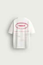 ФУТБОЛКА СВОБОДНОГО КРОЯ С КОНТРАСТНЫМ ПРИНТОМ — ZARA · 4374/332