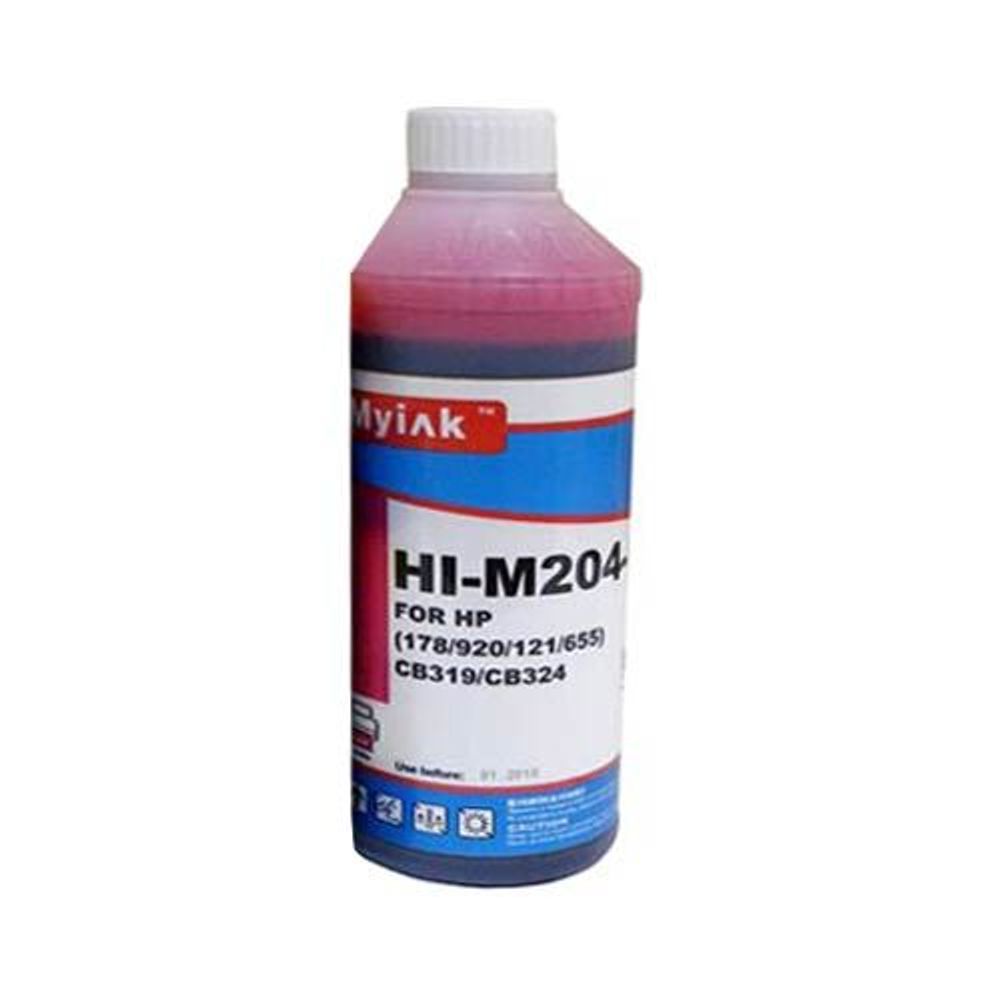 Чернила для HP (178/121/122/650/655/901/920/GT51/GT52/GT53) CB319/CB324 (1л, magenta, Dye) HI-M204-D Gloria™ MyInk Чернила для HP (178/121/122/650/655/901/920/GT51/GT52/GT53) CB319/CB324 (1л, magenta, Dye) HI-M204-D Gloria™ MyInk