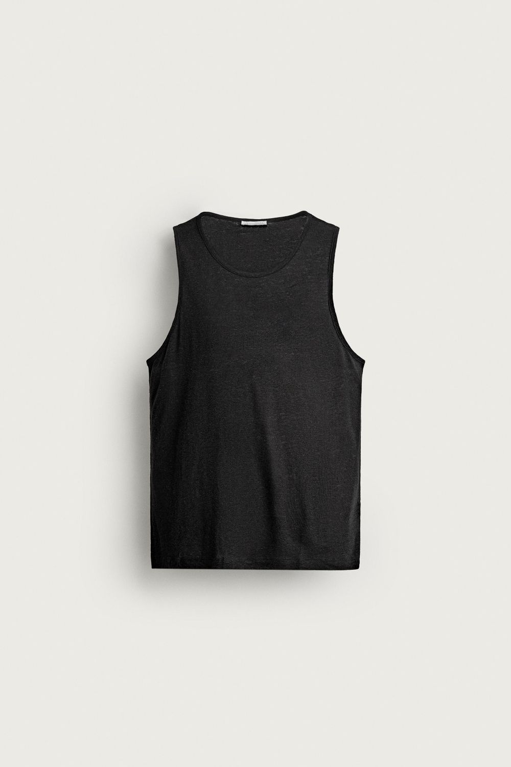 ТОП RELAXED FIT ИЗ ВИСКОЗЫ И ЛЬНА — ZARA