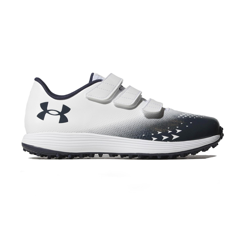 Under Armour Extreme 2.0 Low Top Upper Height Baseball Shoes Men"s White Blue