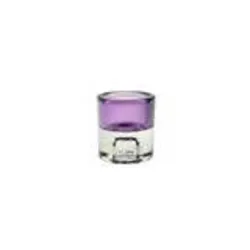 Подсвечник d 5,9 см h6,5 см фиолетовый стекло P.L. - BarWare