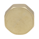 Заглушка латунь Ду 40 (1 1/2") ВР VALFEX VF.590.L.112