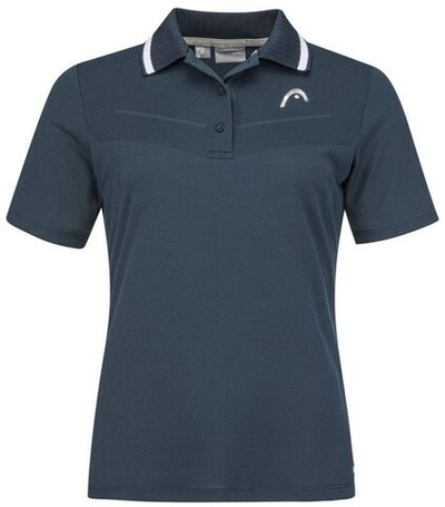 Женское поло Head Performance Polo Shirt - navy