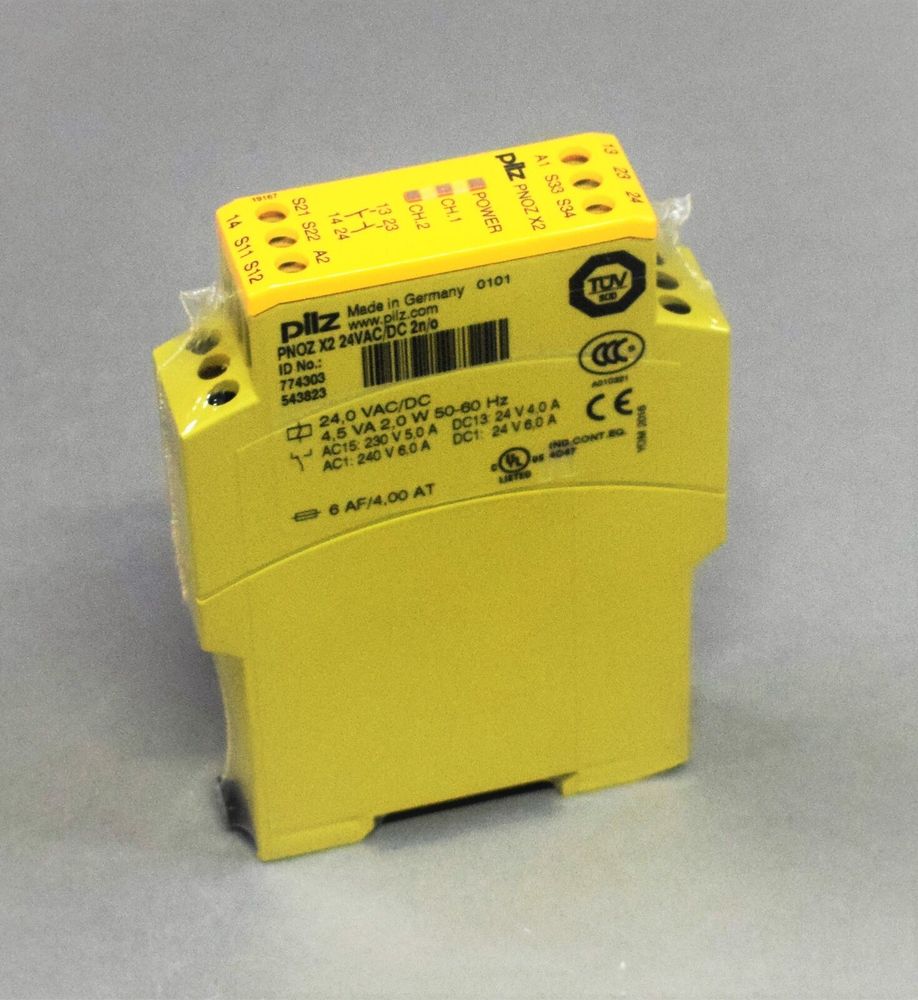 PILZ PNOZ X2 24VAC/DC 2n/o PILZ PNOZ X2 24VAC/DC 2n/o