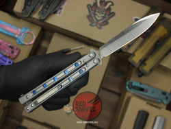 В НАЛИЧИИ Нож бабочка Benchmade 51-161 Morpho Titanium А+++ (предоплата)
