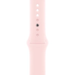 Умные часы Apple Watch Series 9 GPS, 41mm, Aluminium Case with Sport Band S/M, Pink (Розовый)