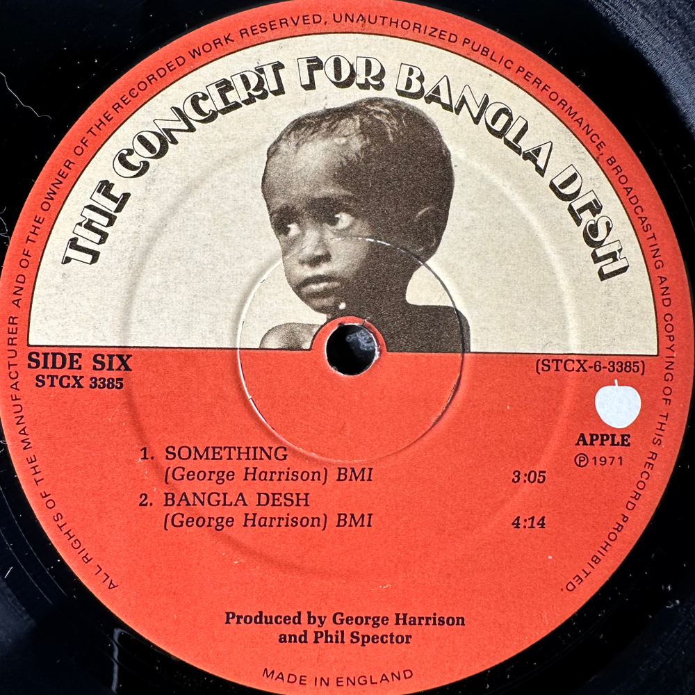 The Concert For Bangla Desh 3LP (Англия 1972г.)
