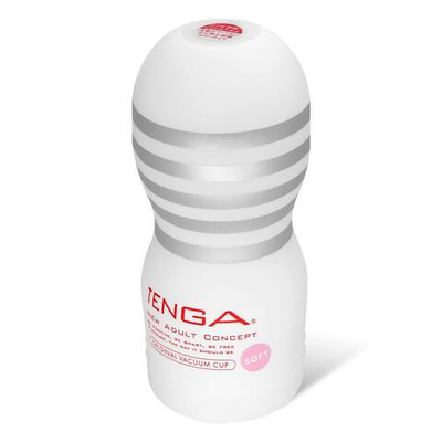 Мастурбатор TENGA Original Vacuum Cup Soft (Цвет: белый)