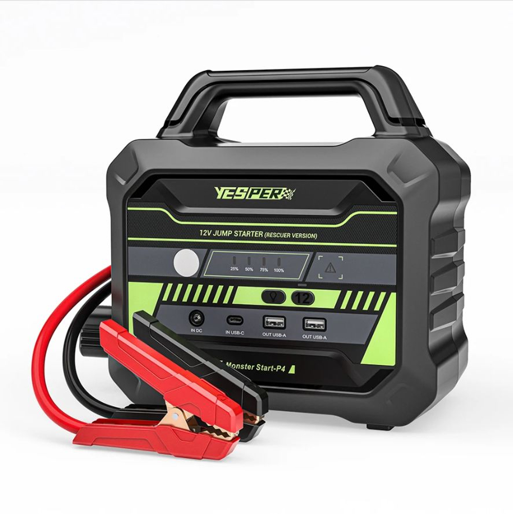 Пусковое устройство бустер YESPER 78000 mAh 6000А 12В Model: Monster Stat-P4