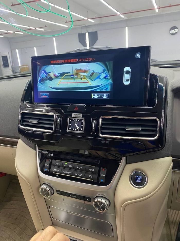 Магнитола для Toyota Land Cruiser 200 2015-2021 (с JBL и 360) - RDL-LC200-High монитор 12.3" на Android 12, Быстрая, CarPlay, 4G SIM-слот