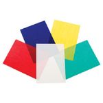 Бумага копировальная А4, 50л., 5 цветов х 10 листов (синяя белая, красная, желтая, зеленая) Brauberg