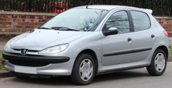 Порог правый Peugeot 206 1998-2012 (Klokkerholm)
