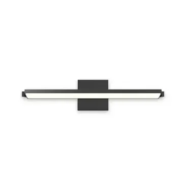 Настенный светодиодный светильник 12W 730lm 4000К 200-240V 400mm LED BR042 чёрный Safo Gauss