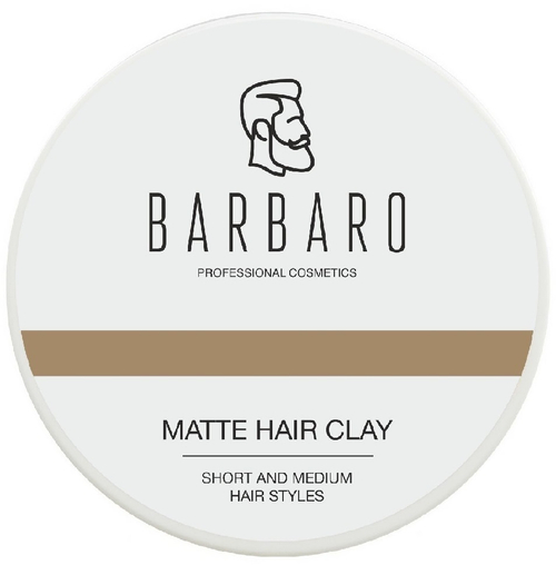 Barbaro Matt Clay - Матовая глина для укладки волос 200 гр