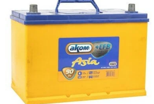 Купить Аккумулятор 6СТ-90 А.ч., п.п., L+, АКОМ ASIA