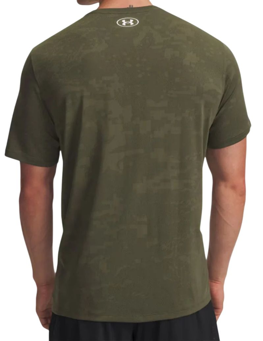 Мужская футболка Under Armour Tech Vent Jacquard с коротким рукавом — хаки