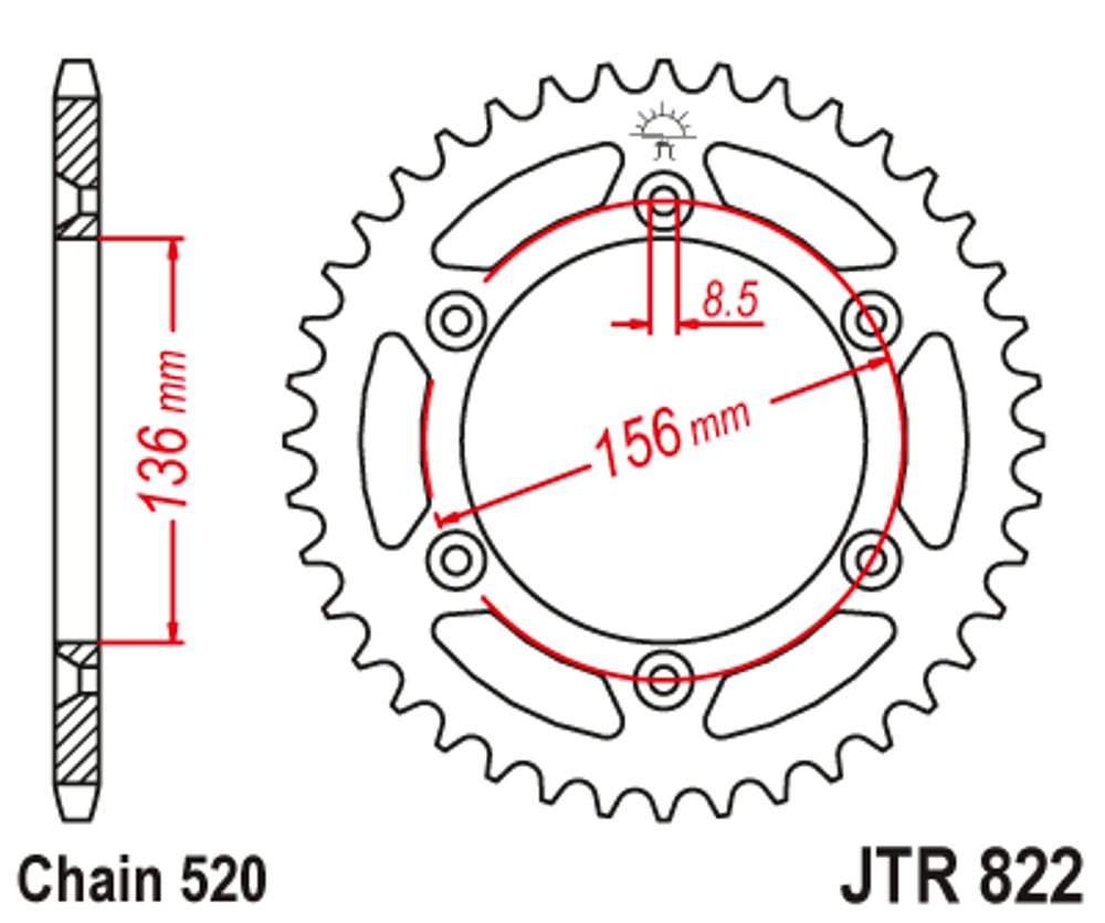 Звезда JTA822.45BLU