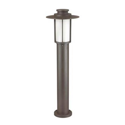 4047/1F NATURE ODL18 697 белый/коричневый Уличный светильник, 80см IP54 E27 18W 220V MITO