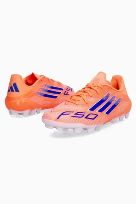 Бутсы adidas F50 League 2G/3G AG - оранжевый