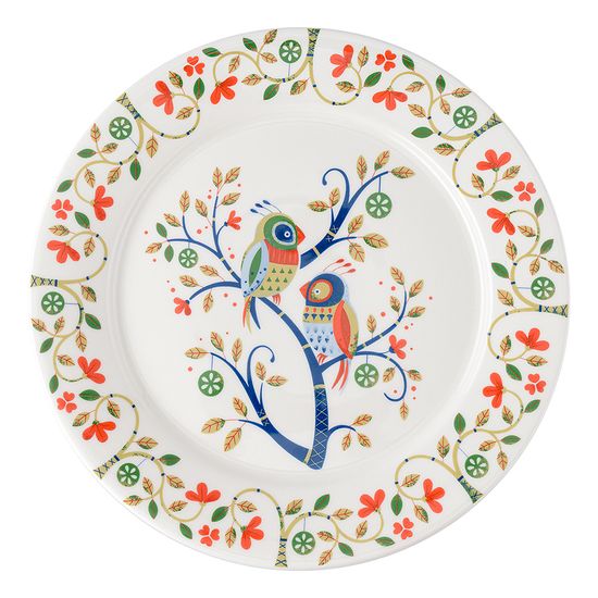 Набор тарелок love birds из коллекции birds of paradise в подарочной упаковке, D28 см, 2 шт.