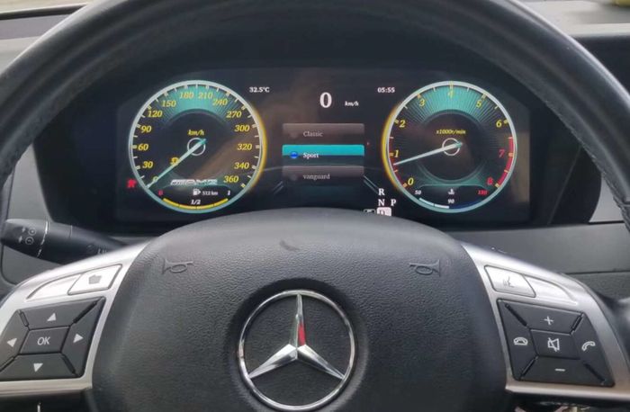 Электронная панель приборов Mercedes-Benz E-класс W212 2009-2012 (NTG 4.0) - 1317B с LCD / ЖК 12.3" экраном QLED
