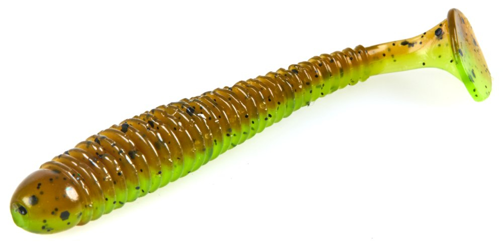 Мягкая съедобная приманка LJ Pro Series Spark Tail 3,0 in (76 мм), цвет Z15, 7шт.