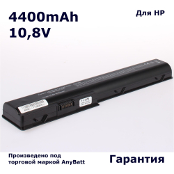 Аккумулятор AnyBatt 4400mAh, для HP- Pavilion dv7-1165er dv7-2130er dv7-1210er dv8-1150er dv7-1135nr dv7-2173cl