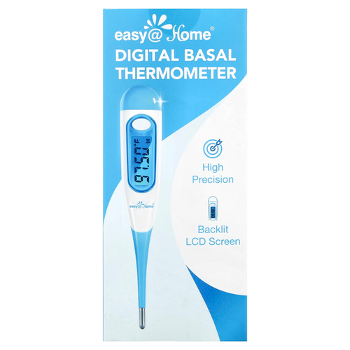 Easy@Home, Цифровой базальный термометр, 1 термометр