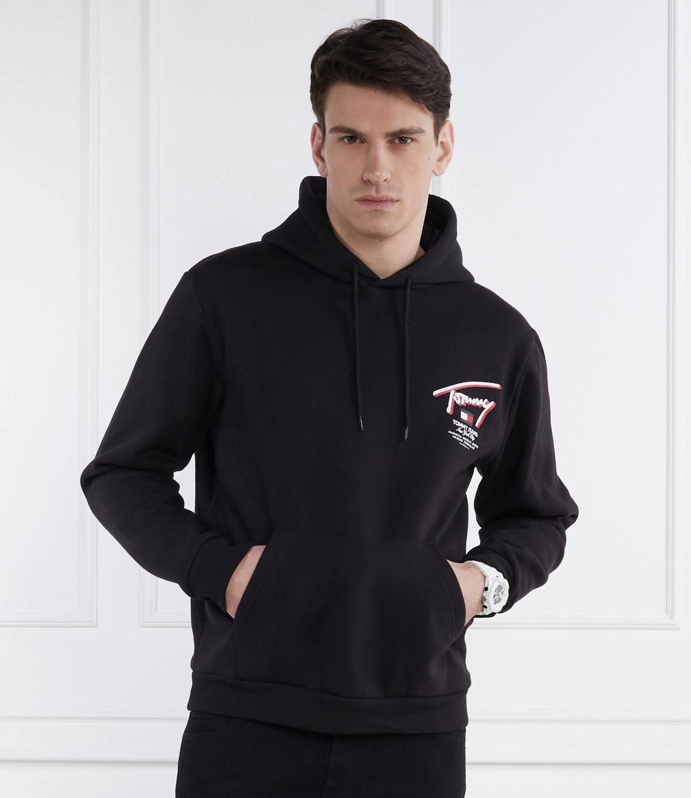 Худи 3D STREET Tommy Jeans - черный(DM0DM18647)