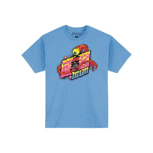 Купить Мотофутболка Футболка Icon Scatterbrian LT Tee / Синий