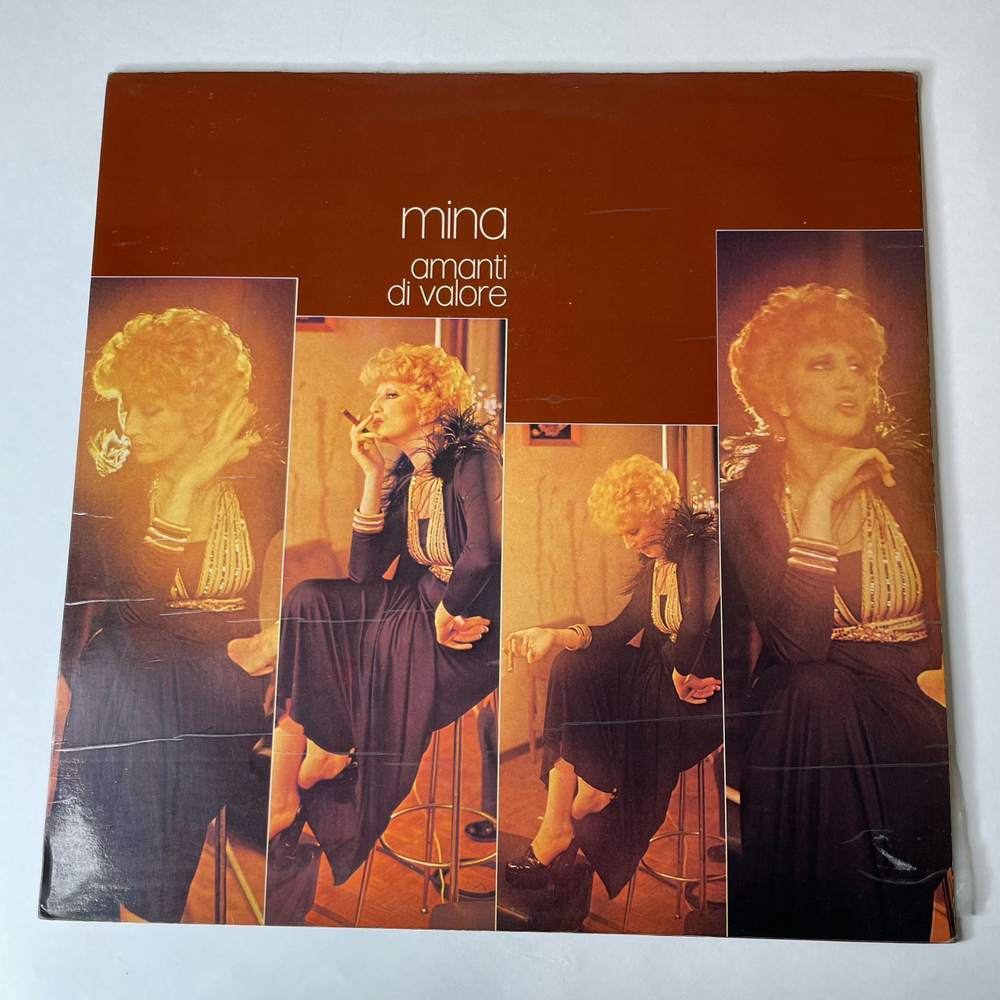 Винтажная виниловая пластинка LP Mina Amanti Di Valore (Италия 1973)