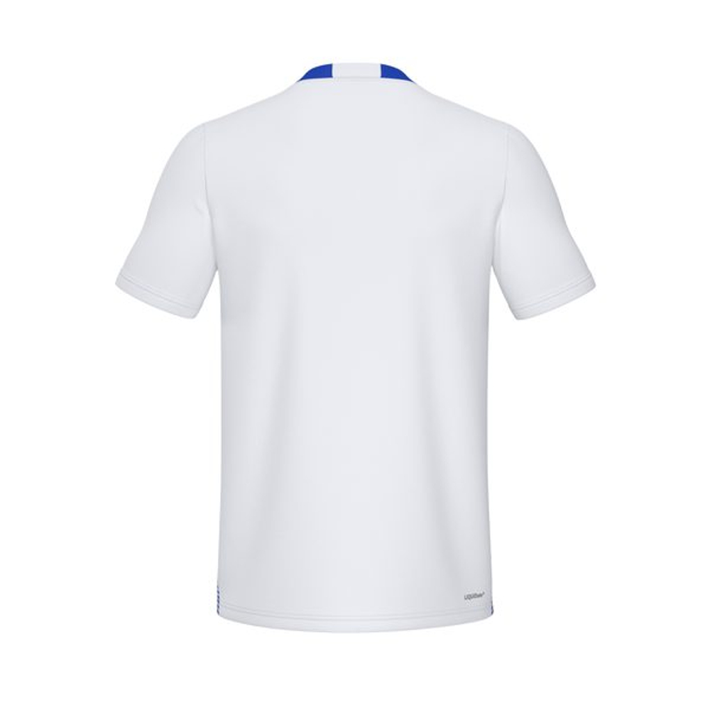 Футболка игровая Laser Jersey — White/academy blue