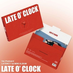 Альбом LATENCY - LATE O' CLOCK 1st Mini Album POSTCARD Version