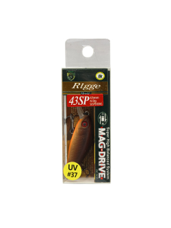 Воблер Минноу Rigge 43SP 43 мм 4 г цвет 37 Brown Lizard