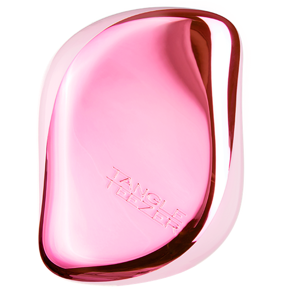 Tangle Teezer Compact Styler Baby Doll Pink Chrome